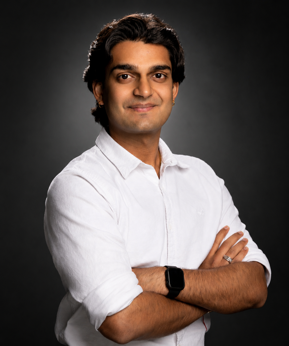 Portrait of Haitish Gandhi